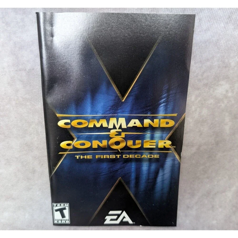 Command & Conquer: The First Decade (PC: Windows, 2006) W/Codes & Poster Manual
